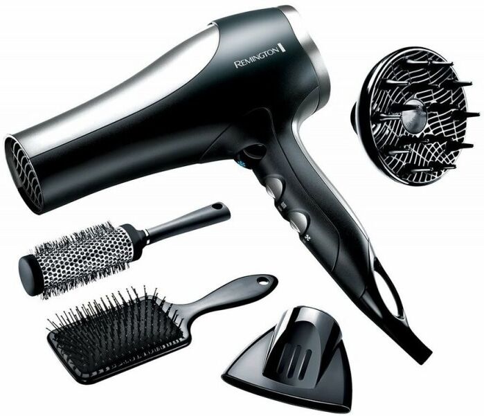 Remington D5017 Pro 2100 Dryer Gift Set 5 st Haardroger