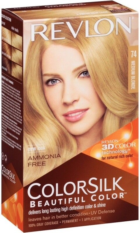 Revlon Colorsilk Permanent Haircolor 74 Medium Blonde 1 st Haarverf