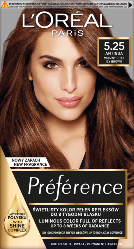 L&#039;Oreal Preference M2 5.25 Antigua 1 st Haarverf