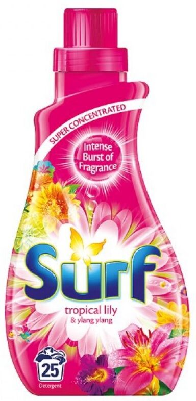 Surf Liquid Tropical Lily 875 ml Vloeibaar wasmiddel