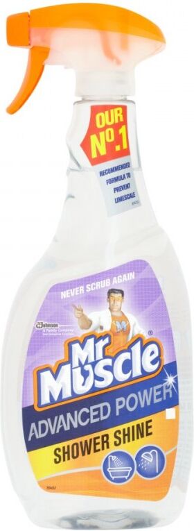 Mr. Muscle Advanced Power Shower Shine 750 ml Reiniging