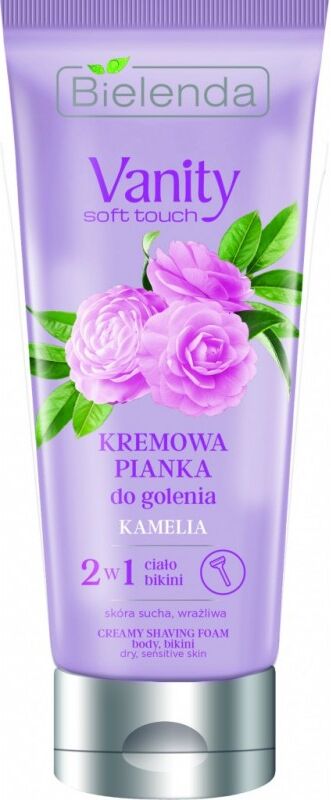 Bielenda Vanity Soft Touch Camellia Hair Removal Shaving Foam 175 g Scheerschuim