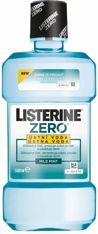 Listerine Zero Mild Mint 500 ml Mondwater