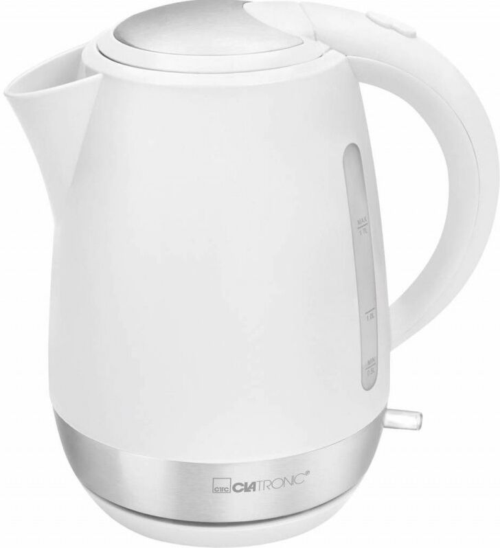 Clatronic WK 3691 Wireless Electric Kettle White 1700 ml Keukengerei