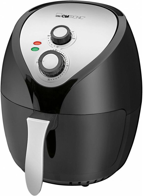 Clatronic FR 3699 Hot Air Fryer Zwart 1400 W 1 st Keukengerei