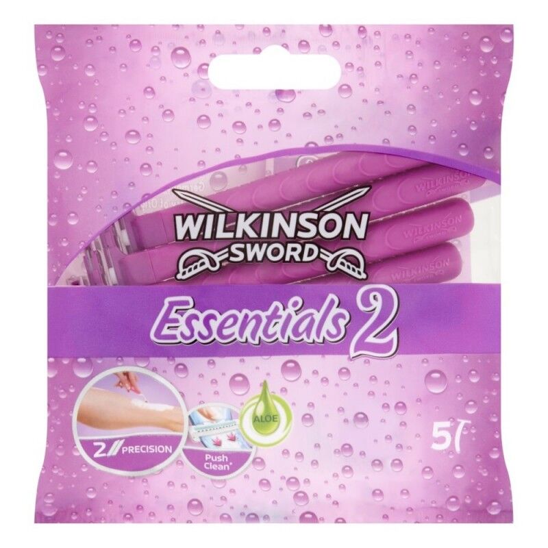 Wilkinson Sword Essentials 2 Disposable Razor 5 st Wegwerpscheermesjes