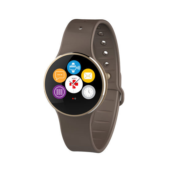 MyKronoz ZeCircle2 smartwatch activity tracker - Bruin