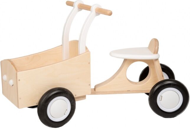 Van Dijk Toys loop bakfiets Junior Wit