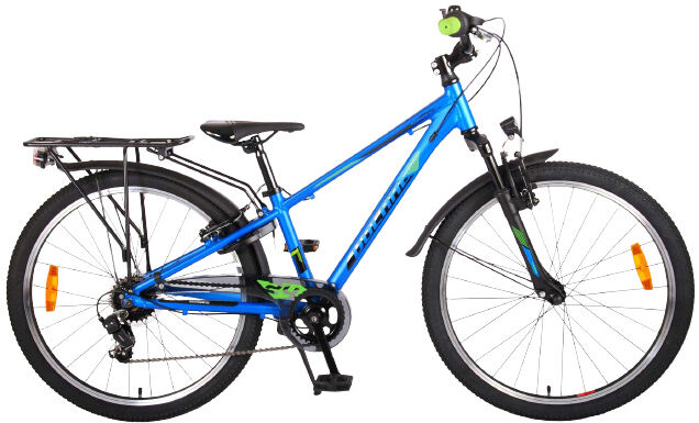 Volare Cross 24 Inch 31,75 cm Jongens 6V V Brakes Donkerblauw