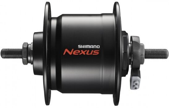 Shimano naafdynamo Nexus DH C3000 2N NT 126 mm 36G zwart