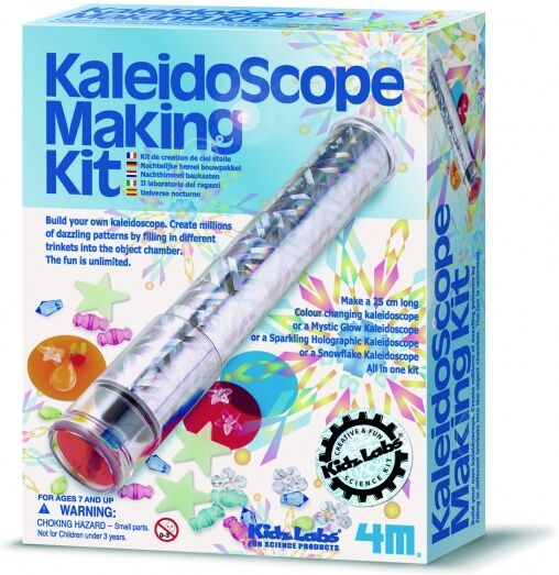 4M Kidzlabs: Maak Je Caleidoscoop - Zilver