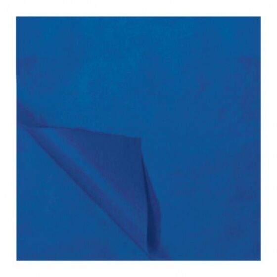 Haza Original zijdevloeipapier 25 vellen 50 x 70 cm donkerblauw - Donkerblauw