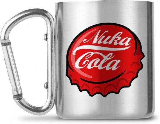 GB Eye mok Nuka Cola zilver/rood 250 ml - Zilver,Rood