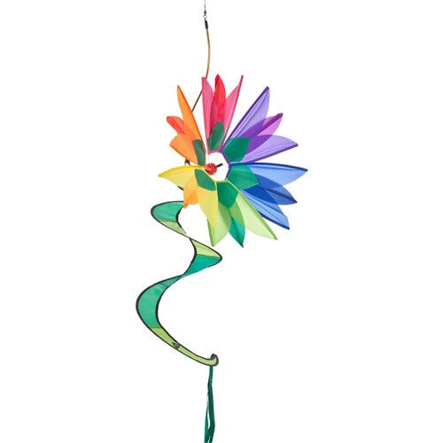 Invento windmolen Swinging Flower Rainbow 120 x 40 cm - Multicolor