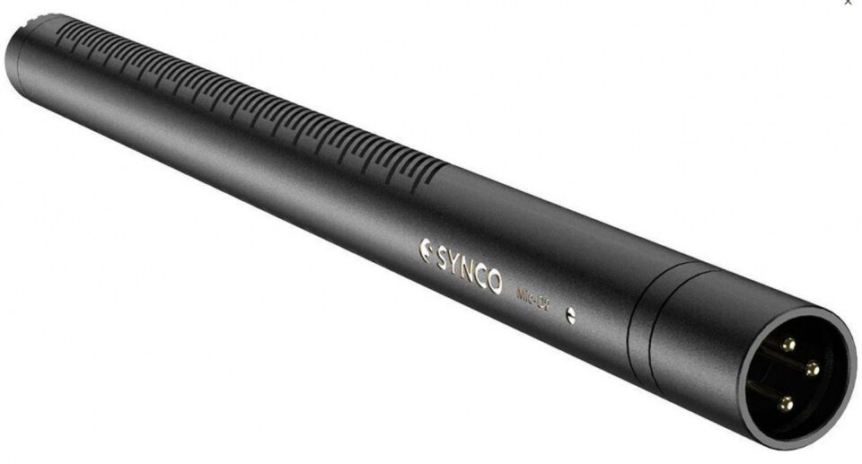 Synco uitzendmicrofoon Mic D2 250 mm staal/koper 165 gr zwart - Zwart