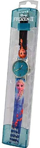 Kids Licensing horloge analoog Frozen II meisjes 23 cm blauw - Blauw