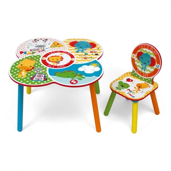 Fisher-Price Fisher Price speeltafel met stoel 60 cm - Multicolor
