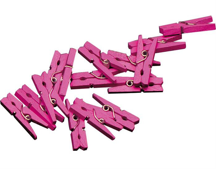 Haza Original miniknijpers roze 20 stuks - Roze