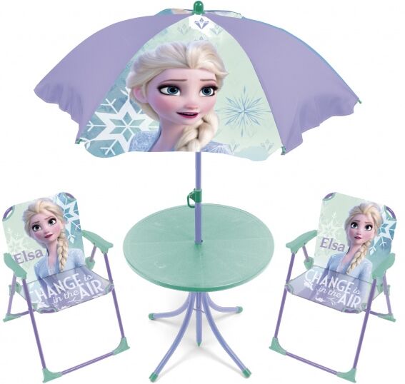 Disney campingset Frozen 2 meisjes paars 4 delig - Paars,Groen