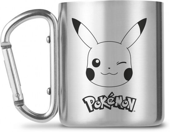 GB Eye mok Pikachu zilver/zwart 250 ml - Zilver,Zwart