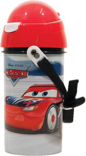 Giovas schoolbeker Cars 420 ml rood/wit - Rood,Wit