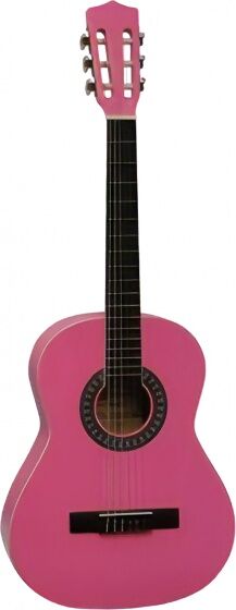 Gomez gitaar Classic 6 snaren 93 cm roze - Roze