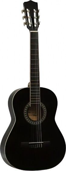 Gomez gitaar Classic 6 snaren 93 cm zwart - Zwart