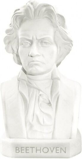 Moses gum Beethoven 5 cm wit - Wit