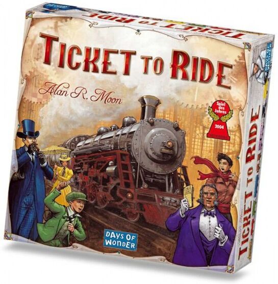 Days of Wonder bordspel Ticket to Ride USA - Multicolor