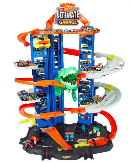 Hot Wheels speelset Ultimate Garage jongens 90 cm 3 delig - Multicolor