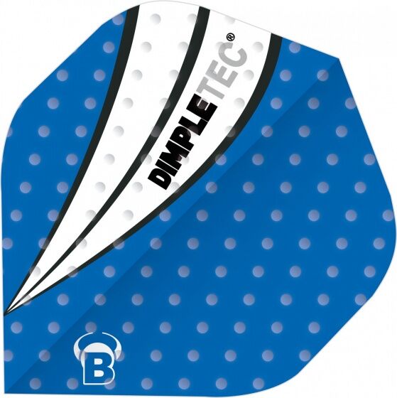 Bull's flights Dimpletec B Standard 100 micron blauw - Blauw