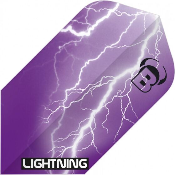 Bull's flights Lightning Slim 100 micron paars - Paars