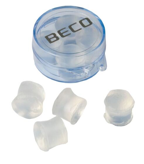 Beco oordoppen Flex siliconen transparant 4 stuks - Transparant Beco oordoppen Flex siliconen transparant 4 stuks - Transparant