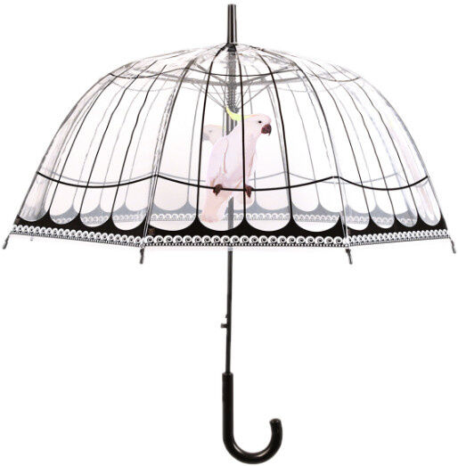 Esschert Design paraplu Kooi 81 x 83,3 cm PP transparant - Transparant