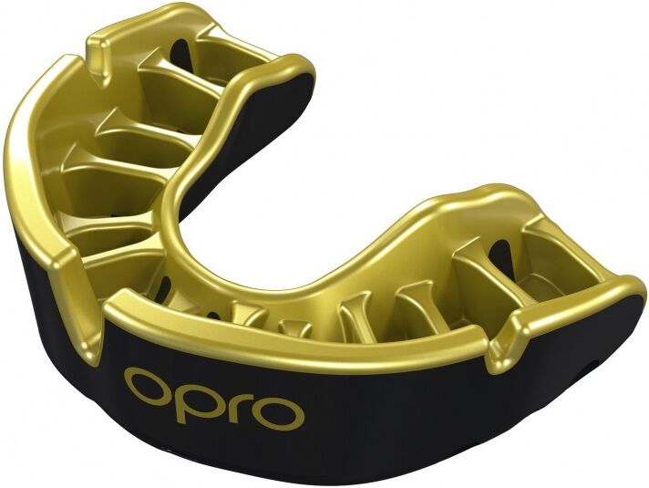 Opro sportbitje Self Fit GEN4 gold unisex zwart/goud - Zwart,Goud