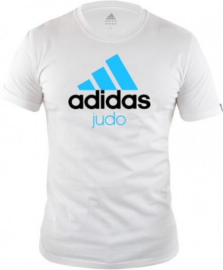 adidas Community T shirt judo unisex wit - Wit