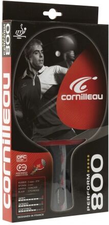 Cornilleau Tafeltennisbat Perform 800 - Rood