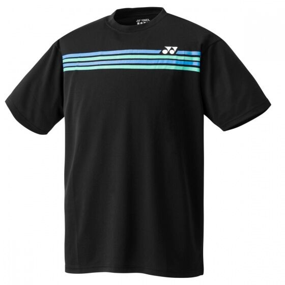 Yonex tennisshirt Team Shirt zwart heren - Zwart
