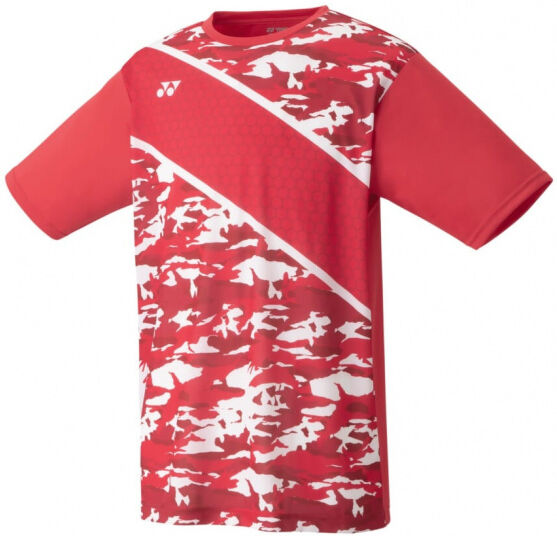 Yonex tennisshirt Tourn heren polyester rood - Rood