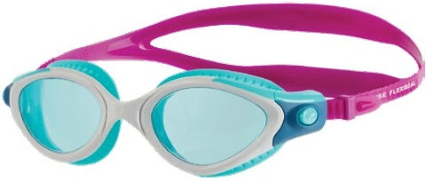 Speedo duikbril Futura Biofuse rubber one size blauw/wit/roze - Roze,Blauw,Wit