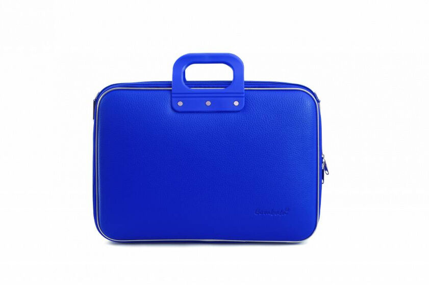 Bombata laptoptas Business 38 x 29 cm kunstleer blauw - Blauw