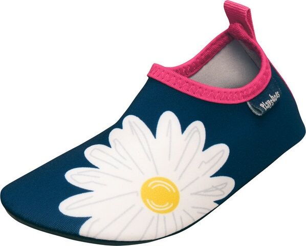 Playshoes waterschoenen bloem uv bescherming navy - Navy