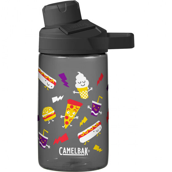 CamelBak drinkfles Chute Mag Fun Food Friends 400 ml tritan grijs - Grijs,Zwart,Multicolor