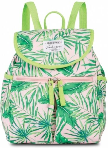 Fabrizio rugzak Welcome Summer beach groen 10 liter - Groen