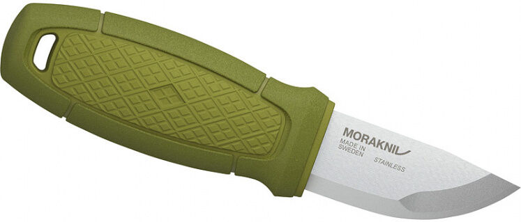 Morakniv jachtmes met schede 14,6 cm RVS zilver/groen - Groen