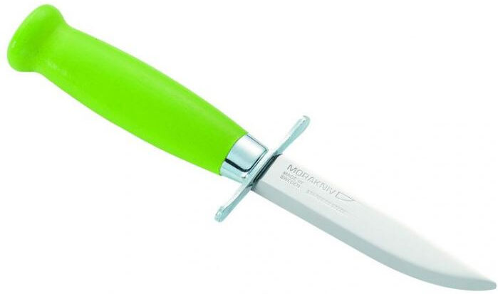 Morakniv jachtmes met schede 16,9 cm RVS zilver/groen - Zilver,Groen