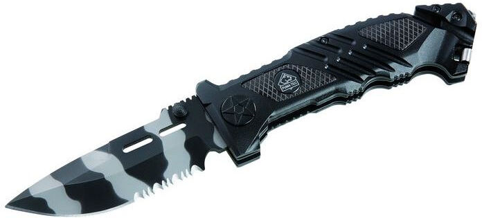 Puma Knives zakmes Tec 22,5 cm RVS zwart - Zwart