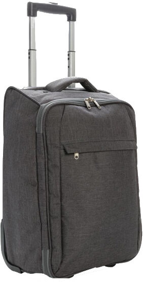 XD Collection trolley opvouwbaar 40 liter polyester antraciet - Antraciet