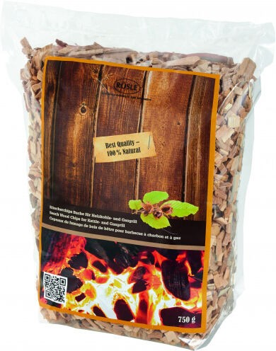 Rösle rookchips Beuken 750 gram hout bruin - Naturel