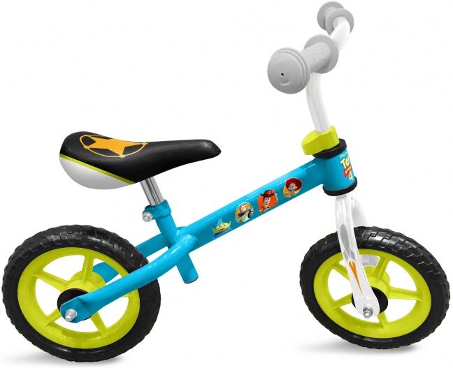 Disney loopfiets Toy Story 10 Inch Junior Lichtblauw/Lichtgroen